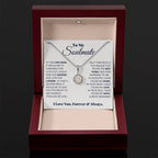 To My Soulmate Necklace - Heartfelt Gift for Her for Birthday & Romantic Days - Eternal Hope Necklace