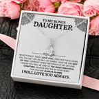 To My Daughter Necklace – Birthday Christmas Gift Necklace for Daughter – Alluring Beauty Necklace