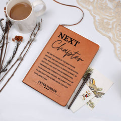 Graduation Gift for Him, Next Chapter Journal, Motivational Notebook, Next Chapter