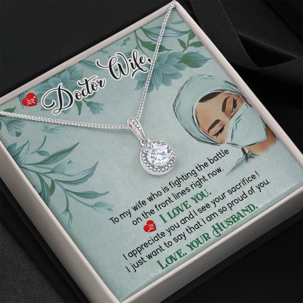 Doctor Wife Gift - Eternal Hope Necklace - Gift for Wife from Husband