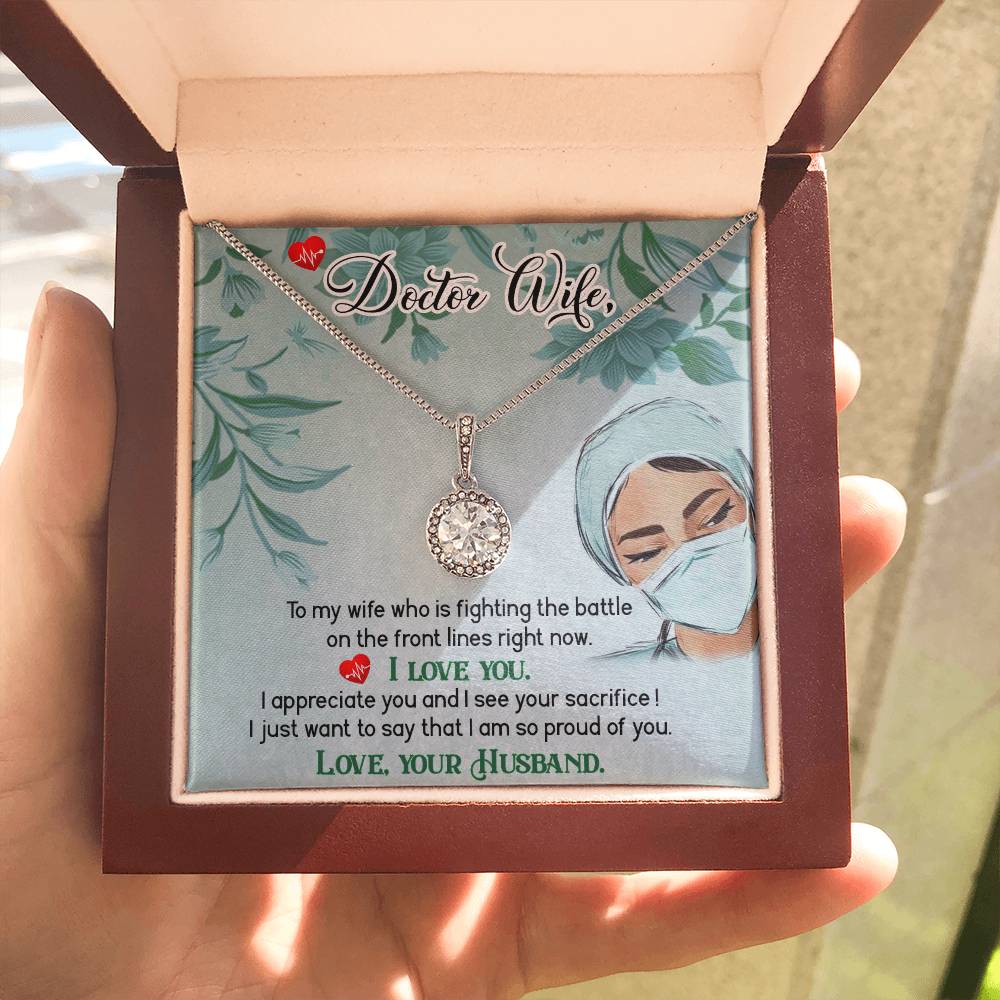 Doctor Wife Gift - Eternal Hope Necklace - Gift for Wife from Husband