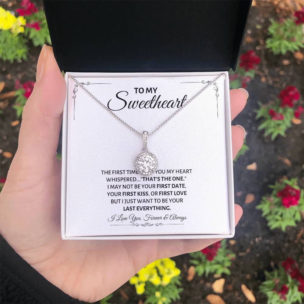 To My Sweetheart Necklace - Gift for Love on Valentine’s Day & Special Days - Eternal Hope Necklace