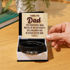 Thank You Gift for Dad - Love You Forever Bracelet