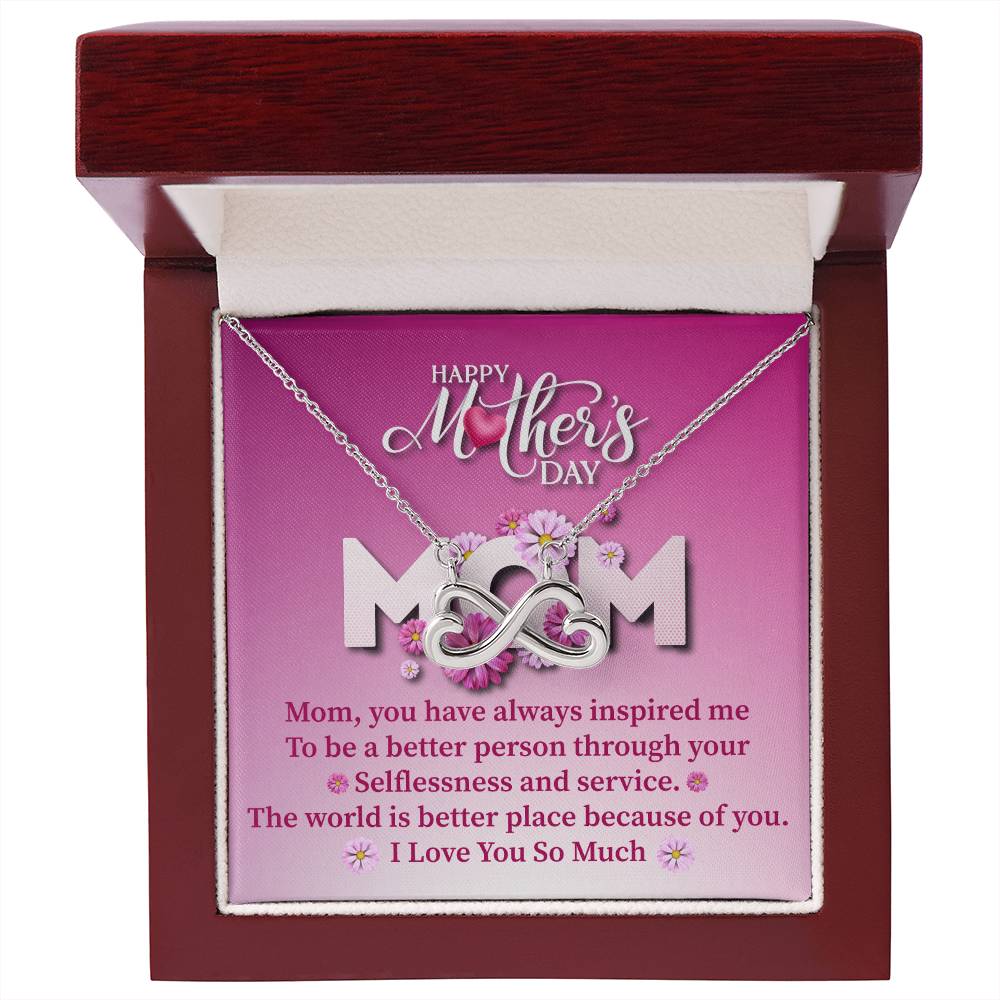 To My Mom - Happy Mother's Day - Endless Love Necklace