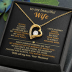 Thoughtful Gift for Wife - Emotional Jewelry from Husband for Anniversary, Birthday, Valentine’s Day & Holidays - Forever Love Necklace