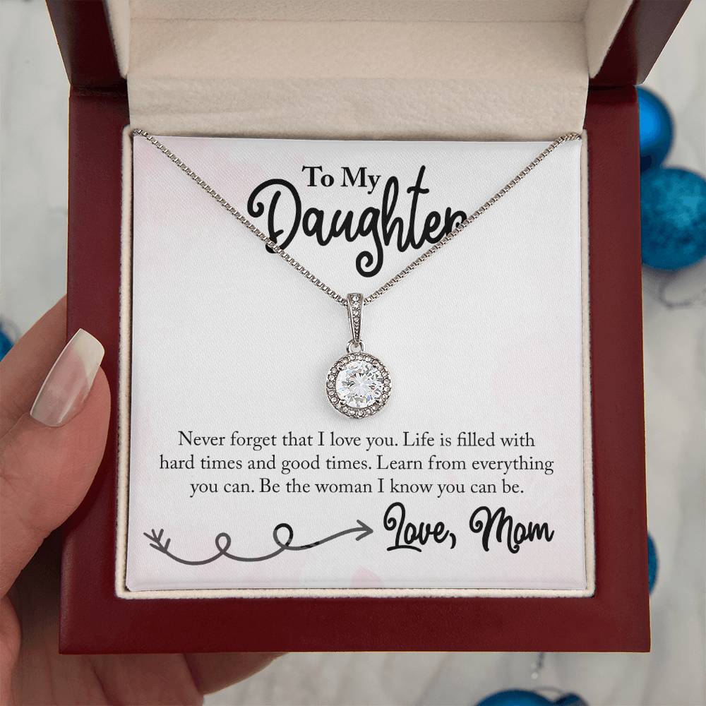 Daughter Necklace for Graduation Birthday Occasions from Mom – Eternal Hope Necklace