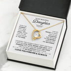 Birthday Gift for Daughter - Forever Love Necklace for Her