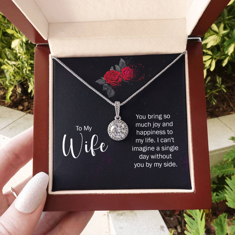 Romantic Gift for Wife from Husband - Meaningful Jewelry for Birthday, Anniversary, Christmas & Valentine’s Day - Eternal Hope Necklace