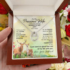 Special Gift for Wife - Romantic Jewelry from Husband for Valentine’s Day or Birthday - Lucky In Love Necklace