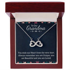 To Our Grandma Necklace - You stole our heart from the very start - Endless Love Necklace