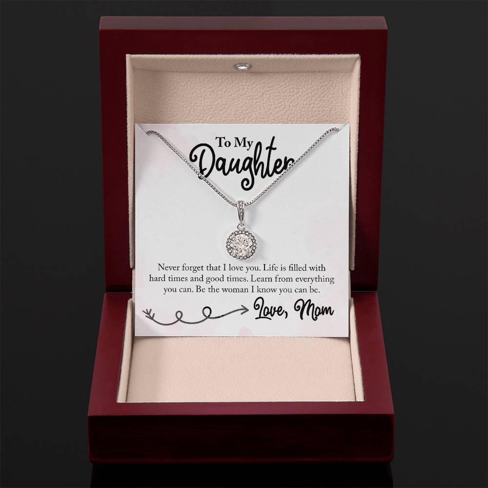 Daughter Necklace for Graduation Birthday Occasions from Mom – Eternal Hope Necklace