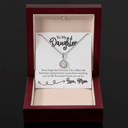 Daughter Necklace for Graduation Birthday Occasions from Mom – Eternal Hope Necklace
