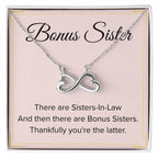 Bonus Sister Necklace Gift - Endless Love Necklace