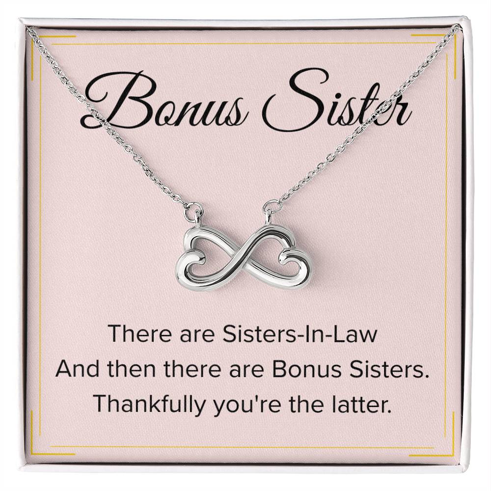 Bonus Sister Necklace Gift - Endless Love Necklace