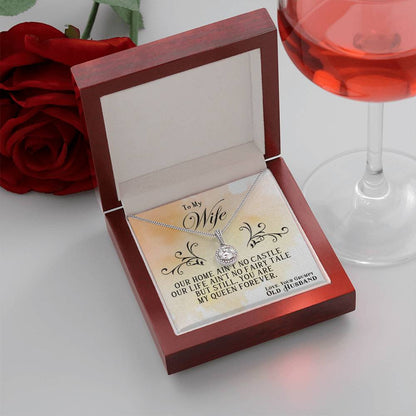 To My Wife Necklace - Best Loving Jewelry Gift for Valentine’s Day, Anniversaries & Romantic Surprises - Eternal Hope Necklace
