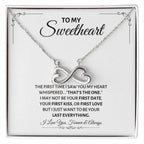 To My Sweetheart Necklace - Gift for Love on Valentine’s Day & Special Days - Endless Love Necklace