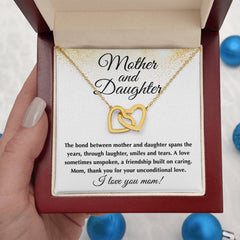 Gift from Mom to Daughter Necklace, Meaningful Jewelry, Birthday or Graduation Keepsake Mother daughter