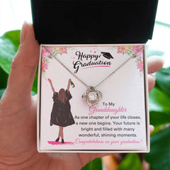 Love Knot Necklace, Graduation Gift for Her, Timeless Jewelry Surprise, Happy Graduation