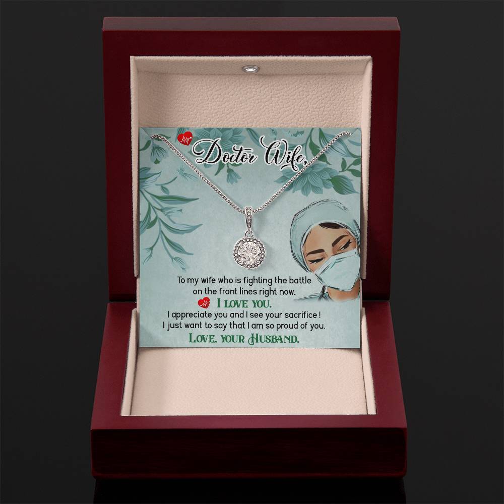 Doctor Wife Gift - Eternal Hope Necklace - Gift for Wife from Husband