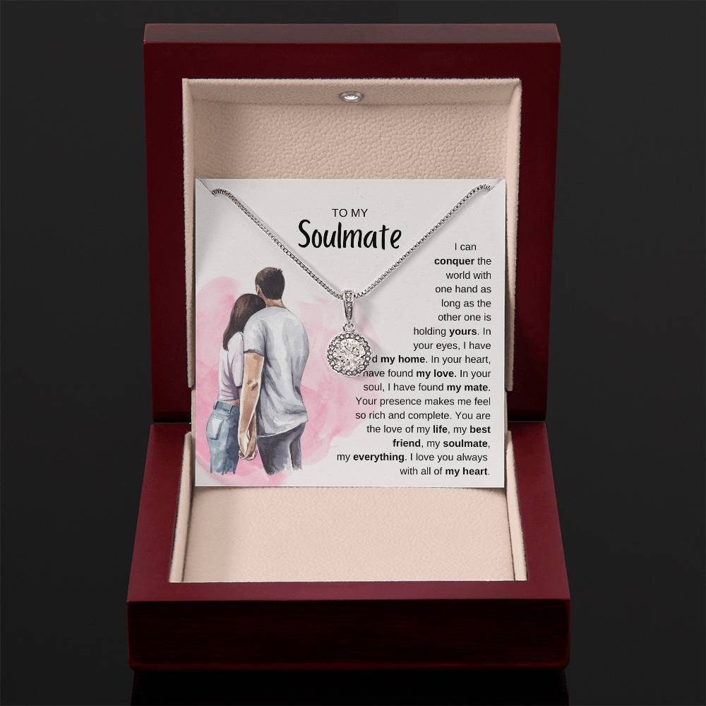 To My Soulmate Necklace - Special Gift for Birthday & Valentine’s Day - Eternal Hope Necklace