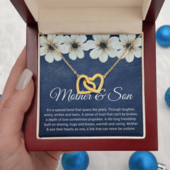 Mother & Son Necklace, Meaningful Jewelry Gift, Bond That Lasts Forever, Gift for Mother