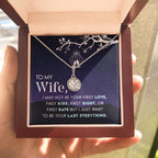 Romantic Jewelry Gift for Wife - Perfect From Husband for Birthday, Anniversary & Valentine’s Day - Eternal Hope Necklace