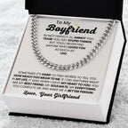 Cuban Link Chain for Boyfriend - Birthday, Anniversary Gift from Girlfriend