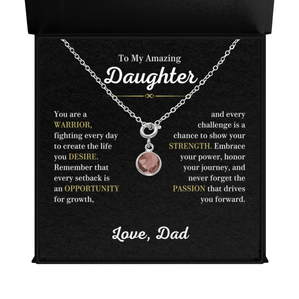 January Meaningful Gift for Daughter from Dad