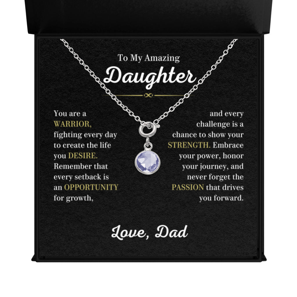 February Meaningful Gift for Daughter from Dad