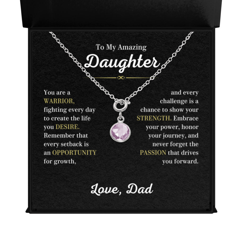 June Meaningful Gift for Daughter from Dad