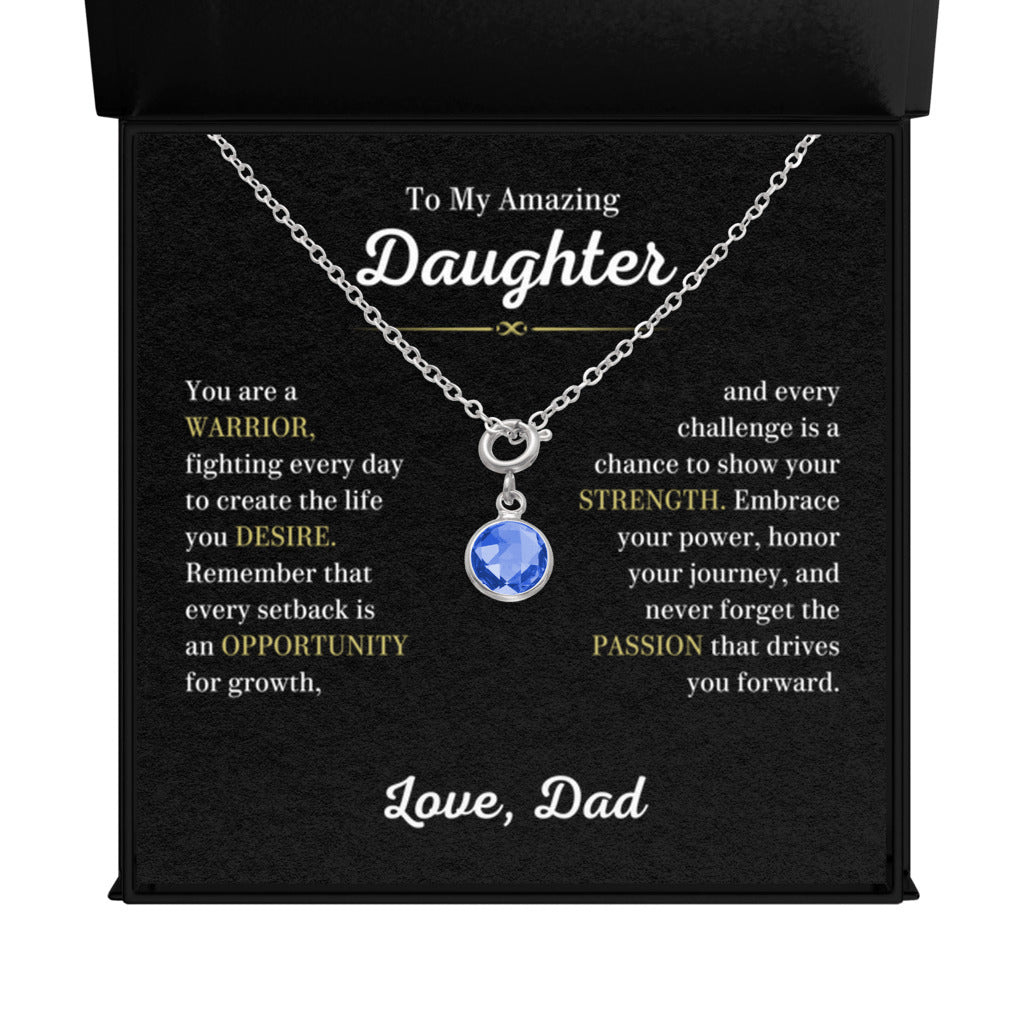 September Meaningful Gift for Daughter from Dad