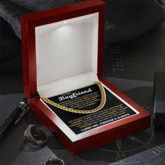 Cuban Link Chain Gift for Him, Timeless Necklace, Bold Jewelry, Anniversary Present, Stylish Keepsake, To My Boyfriend