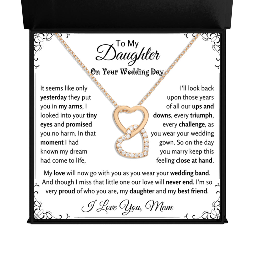 Daughter Wedding Gift from Mom 18K Gold