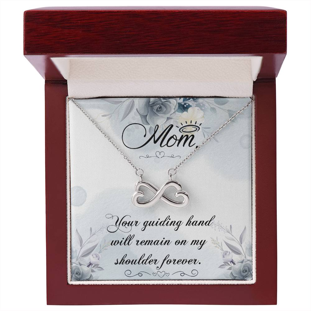 Best Gift for Mom - Your guiding hand - Endless Love Necklace