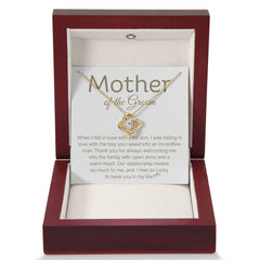 Daughter-in-Law to Mother-in-Law Necklace, Loving Jewelry Gift, Wedding Day Keepsake