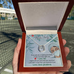 To My Doctor Wife Necklace - Emotional Valentine’s Day Gift from Husband - Lucky In Love Necklace