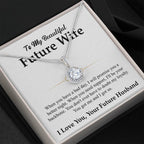 Future Wife Gift - Beautiful Necklace for Girlfriend for Birthday, Christmas & Romantic Moments - Eternal Hope Necklace