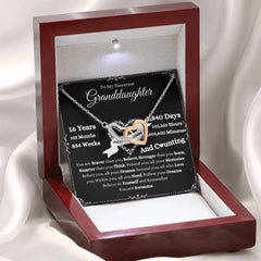 Necklace for Granddaughter Birthday, Jewelry Gift, Sentimental Keepsake, Love-Inspired Pendant