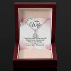 Gift for Wife from Husband - Sentimental Jewelry for Anniversary & Valentine’s Day - Eternal Hope Necklace