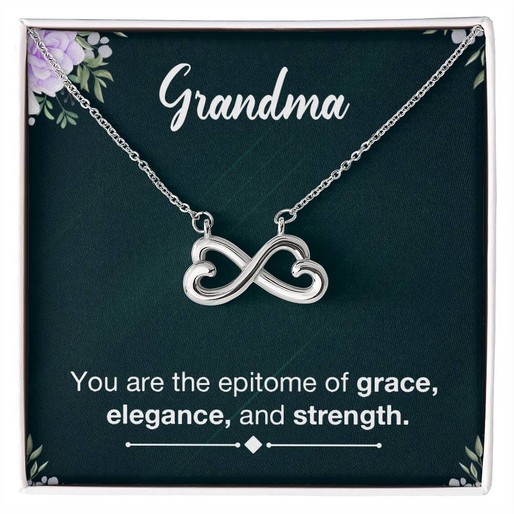 Grandma Necklace from Grandkids - Endless Love Necklace