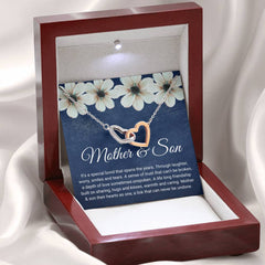 Mother & Son Necklace, Meaningful Jewelry Gift, Bond That Lasts Forever, Gift for Mother