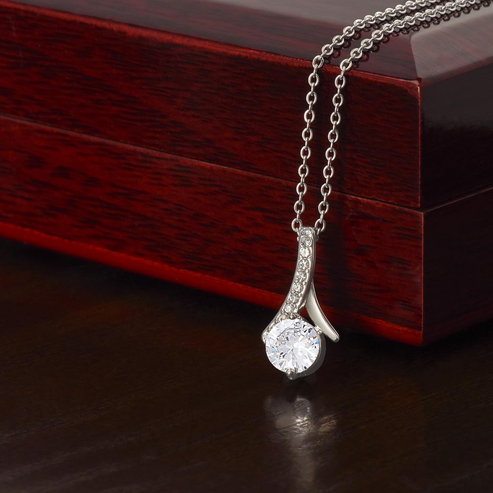 Valentine’s Day Gift for Wife - Emotional Jewelry from Husband for Anniversary Too - Alluring Beauty Necklace
