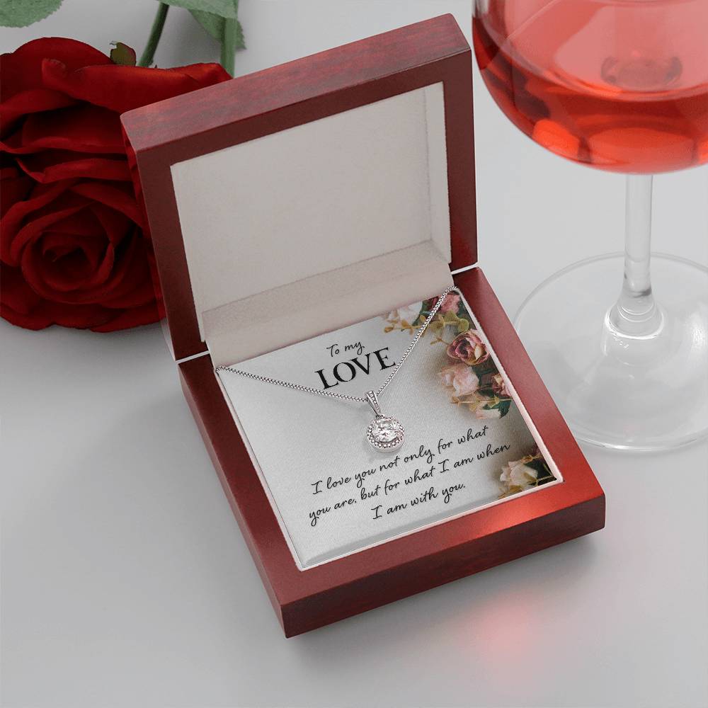 Anniversary Gift for Love from Husband - Sweet Romantic Jewelry for Valentine’s Day - Eternal Hope Necklace