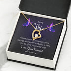 Sweet Gift for Wife from Husband - Romantic Jewelry for Everyday Love - Forever Love Necklace