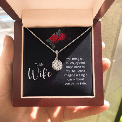 Romantic Gift for Wife from Husband - Meaningful Jewelry for Birthday, Anniversary, Christmas & Valentine’s Day - Eternal Hope Necklace