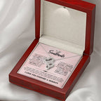 To My Soulmate Necklace - Romantic Gift for Valentine’s Day & Relationship Milestones - Heart-to-heart Pendant Necklace