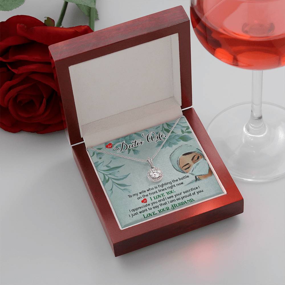 Doctor Wife Gift - Eternal Hope Necklace - Gift for Wife from Husband