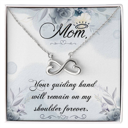 Best Gift for Mom - Your guiding hand - Endless Love Necklace