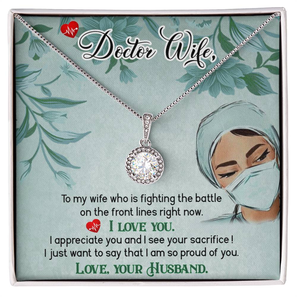 Doctor Wife Gift - Eternal Hope Necklace - Gift for Wife from Husband