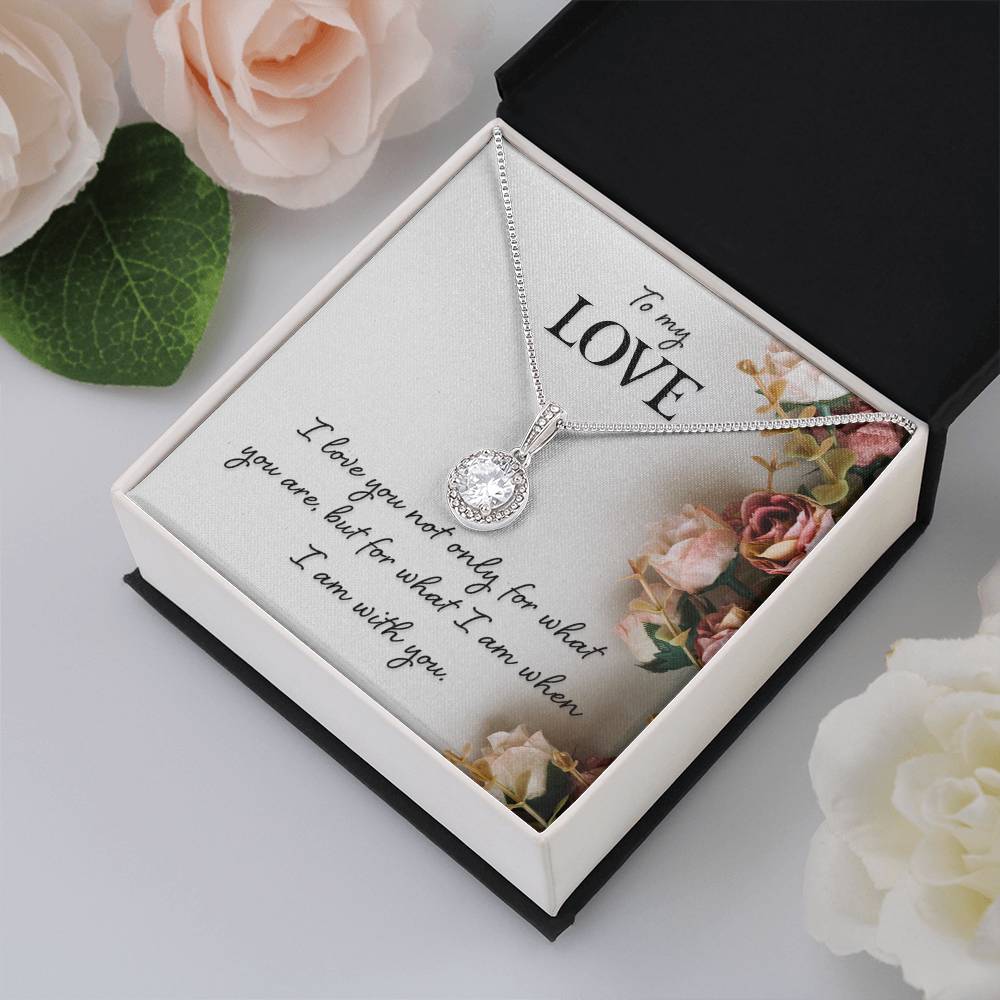 Anniversary Gift for Love from Husband - Sweet Romantic Jewelry for Valentine’s Day - Eternal Hope Necklace